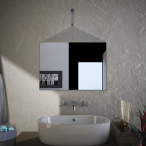 Magnolia - Miroir de salle de bain avec cadre
