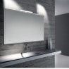 Lucky - Miroir rectangulaire biseauté réversible avec lampe LED IP44