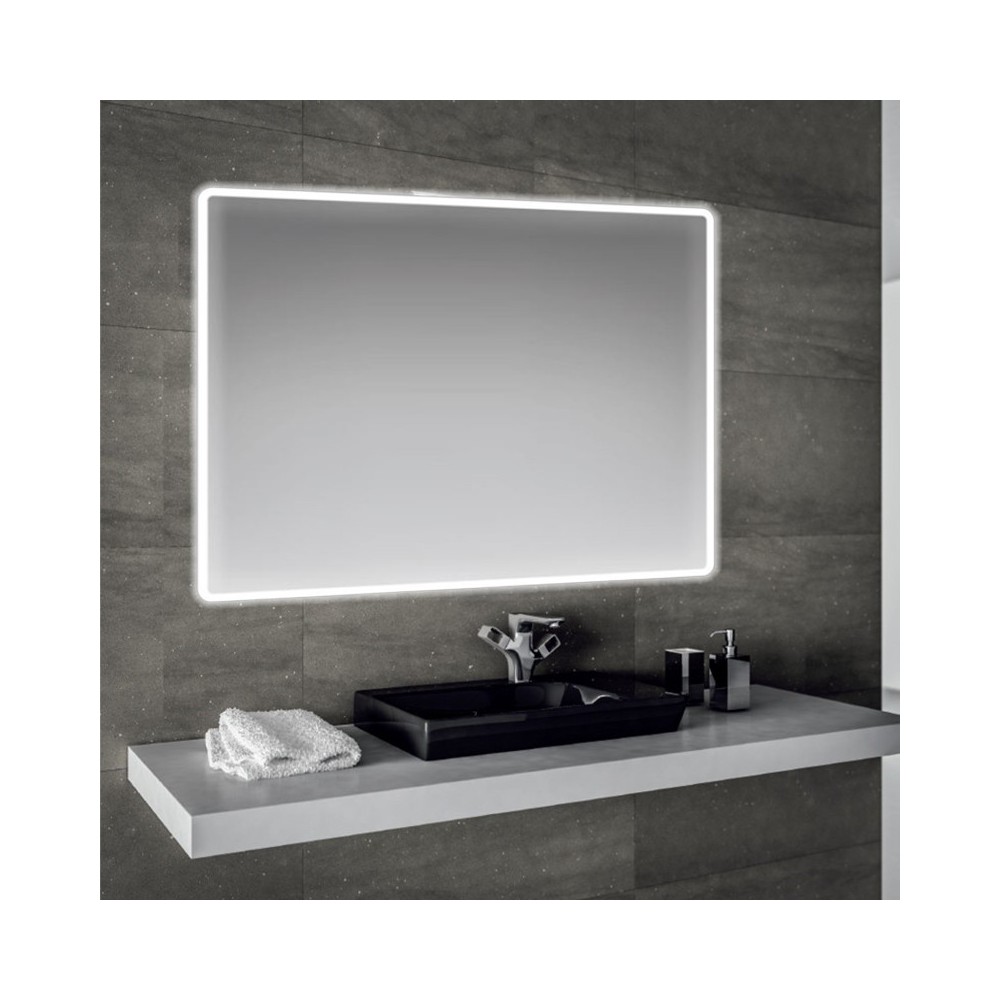 Grace - Miroir avec cadre lumineux 120x70cm