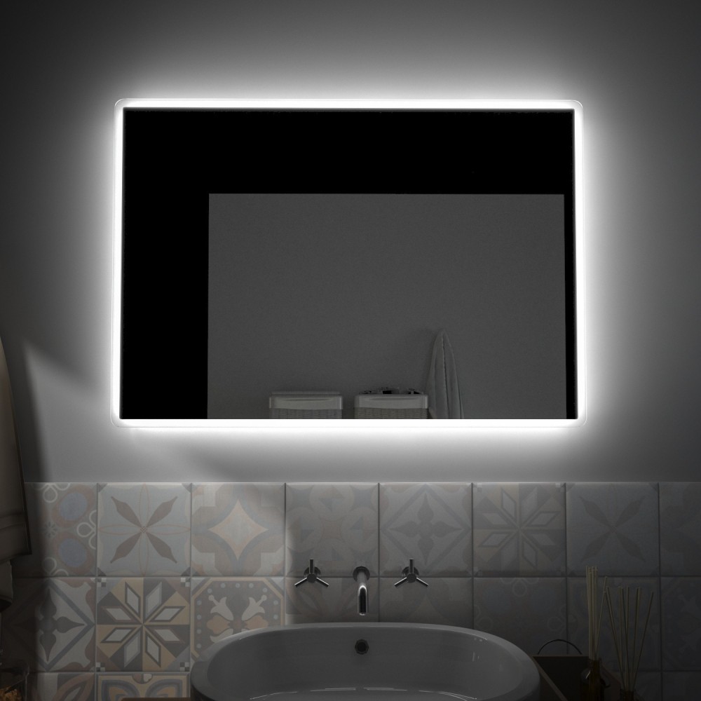 Iris - Miroir de salle de bain rectangulaire