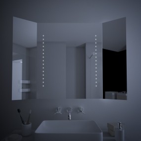 Eve - Specchio 3 ante da bagno Made in Italy