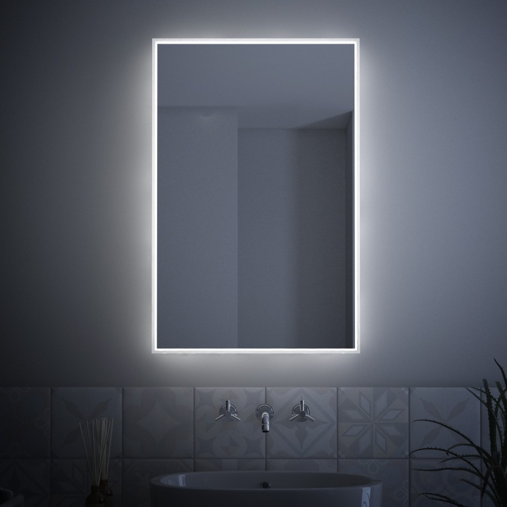 Molten - Miroir rétroéclairé rectangulaire 60x90cm