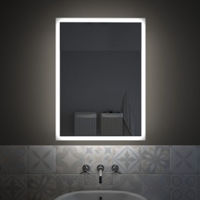 Lisa - Miroir de salle de bain rétroéclairé LED Made in Italy