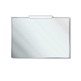 Star Feel - Specchio con lampada led Made in Italy, perfetto per il bagno