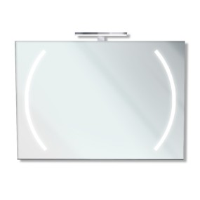 Boom - Miroir rétroéclairé + lampe LED Made in Italy
