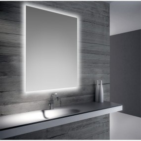 Ilena - Miroir de salle de bain rétroéclairé LED