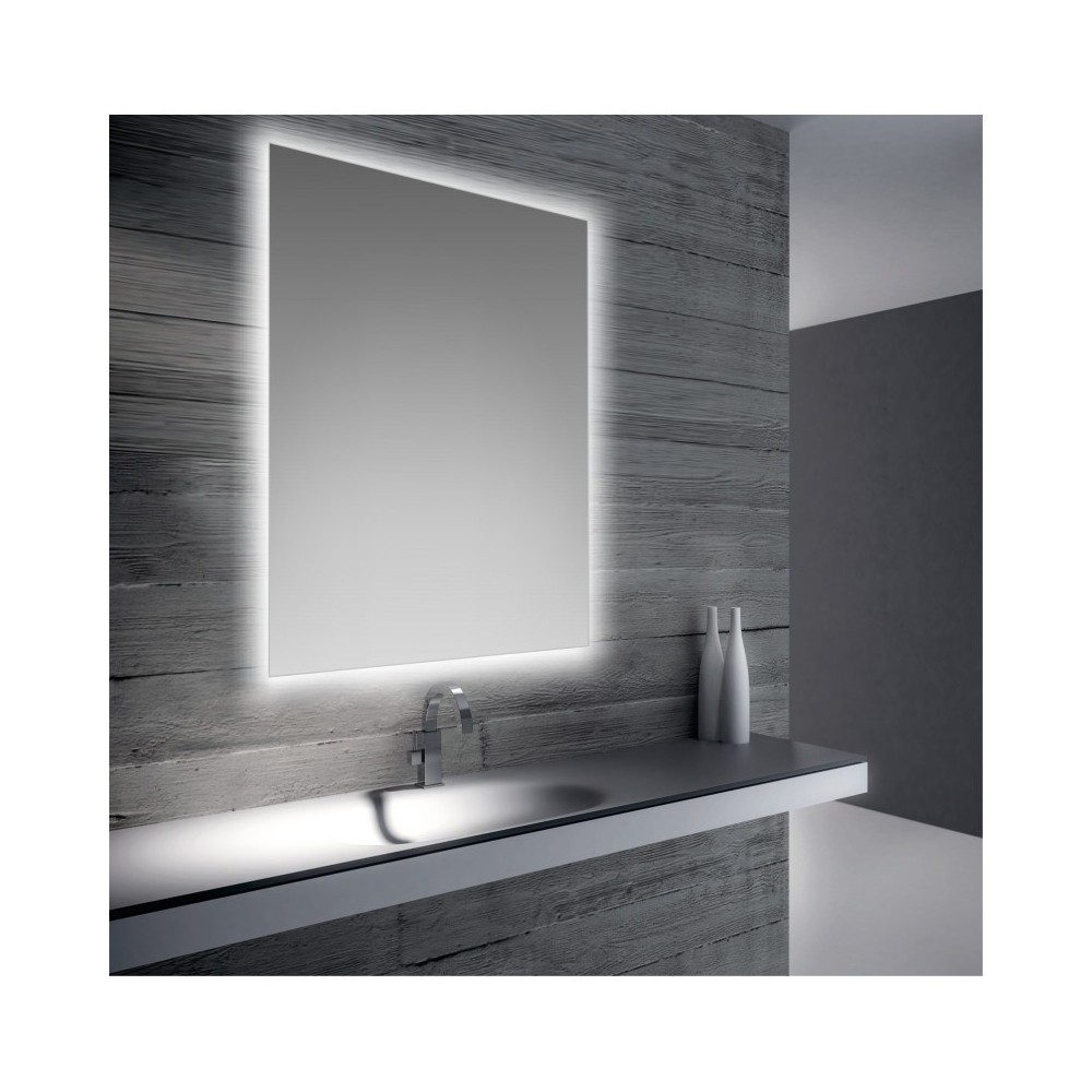 Ilena - Miroir de salle de bain rétroéclairé LED