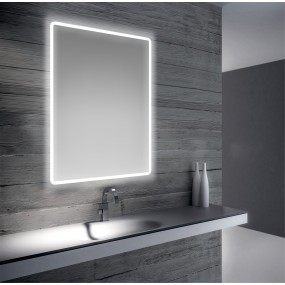 Hester - Miroir de salle de bain avec fixation murale