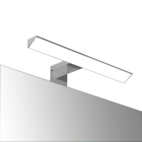 Agata: lampada led per specchio bagno a 5W di 6000°K, 230V AC, 300lm, classe energetica G, IP44