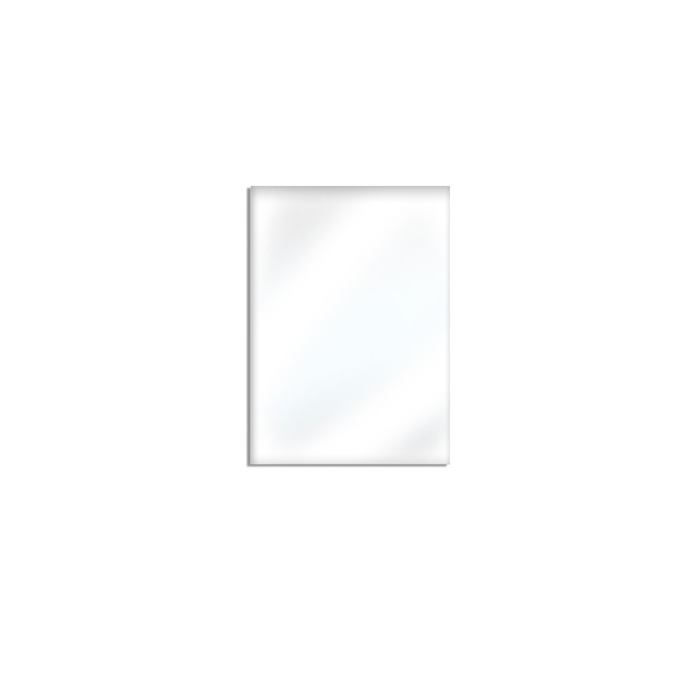 Miley - Specchio da parete rettangolare reversibile (90x70cm) Made in Italy