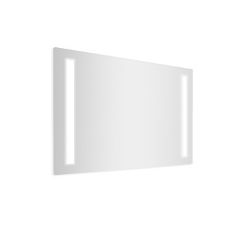 Miroir de salle bain Jappo 100x70cm rétro-éclairé et film de sécurité