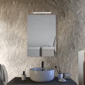 Feder - Miroir de salle de bain lumineux Made in Italy
