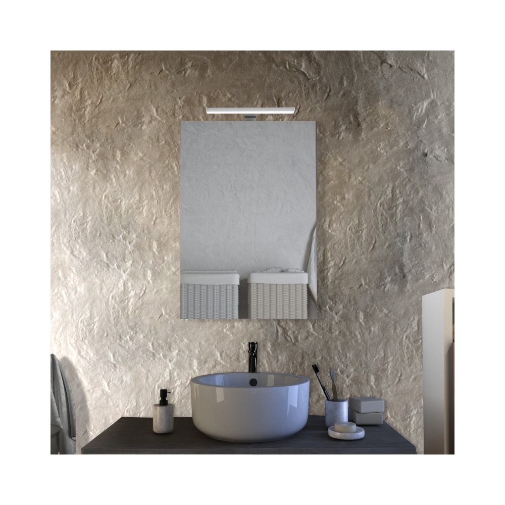Feder - Miroir de salle de bain lumineux Made in Italy