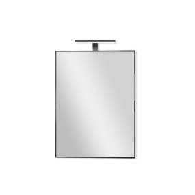 Julca - Miroir de salle de bain avec lampe LED Made in Italy