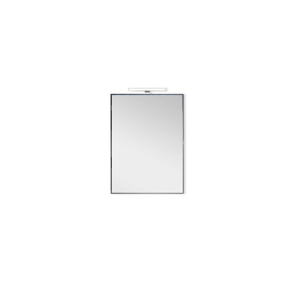 Slide - Specchio rettangolare con luce