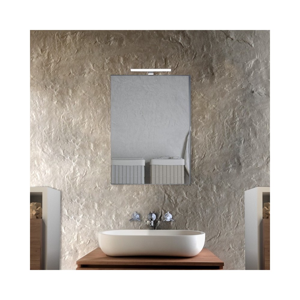 Slide - Miroir de salle de bain avec lumière