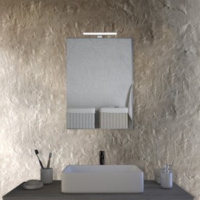 Slide - Miroir de salle de bain éclairé par LED