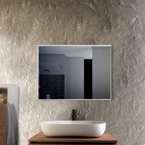 Rex - Miroir blanc Fabriqué en Italie
