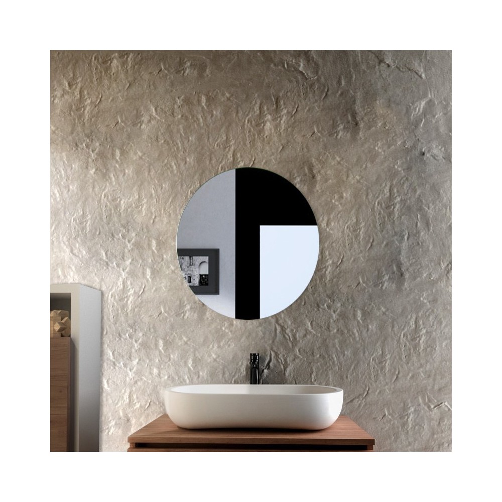 Luna - Miroir de salle de bain diam.70cm