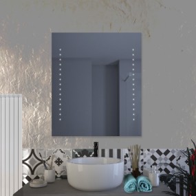 Woolly - Miroir de salle de bain LED