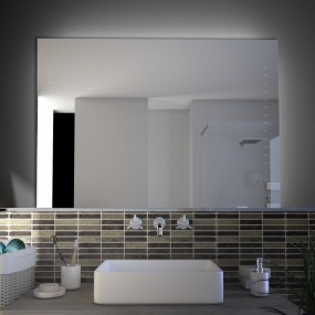 Woolly - Miroir de salle de bain lumineux