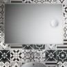 Midori - Specchio da bagno retroilluminato con ingranditore 2x retroilluminato